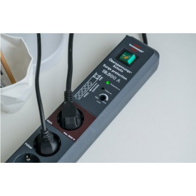 Brennenstuhl 1159490966 power extension 3 m 6 AC outlet(s) Indoor Anthracite Brennenstuhl 1159490966 power extension 3 m 6 AC outlet(s) Indoor Anthracite