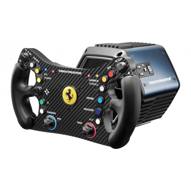 Thrustmaster Ferrari 488 GT3 Wheel Add-On Black USB Steering wheel Analogue / Digital PC, Xbox One, Xbox One S, Xbox One X, Xbox Series S, Xbox Series X, PlayStation 4, PlayStation 5
