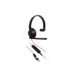 HP Poly Blackwire 5210 Monaural USB-C Headset +3.5mm Plug +USB-C/A Adapter