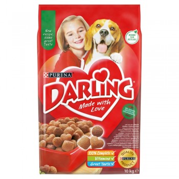 PURINA Darling Beef with chicken - dry dog food - 10 kg