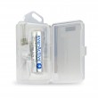 Battery everActive 18650 3.7V Li-ion 2600mAh micro USB with protection BOX Battery everActive 18650 3.7V Li-ion 2600mAh micro USB with protection BOX