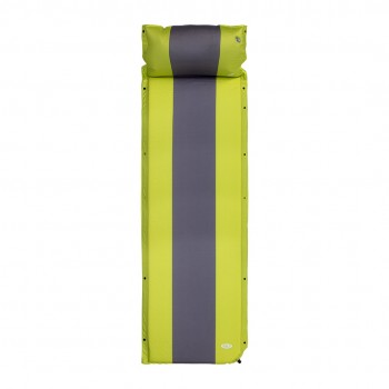 NILS CAMP self-inflating mat with cushion NC4349 Green-grey