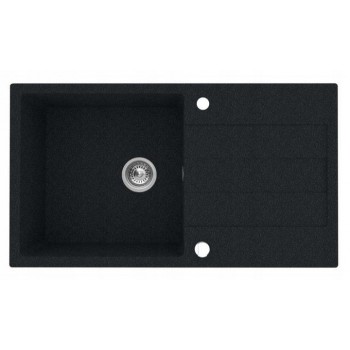 Pyramis Sparta Plus 78x48 1B 1D carbon black sink