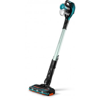 Philips SpeedPro Aqua FC6729/01 stick vacuum/electric broom Bagless 0.4 L Metallic