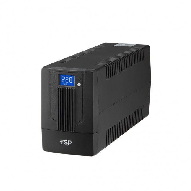 FSP iFP 600 uninterruptible power supply (UPS) Line-Interactive 0.6 kVA 360 W 2 AC outlet(s) FSP iFP 600 uninterruptible power supply (UPS) Line-Interactive 0.6 kVA 360 W 2 AC outlet(s)