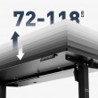 Electric desk Leader 7.3 Black Electric desk Leader 7.3 Black