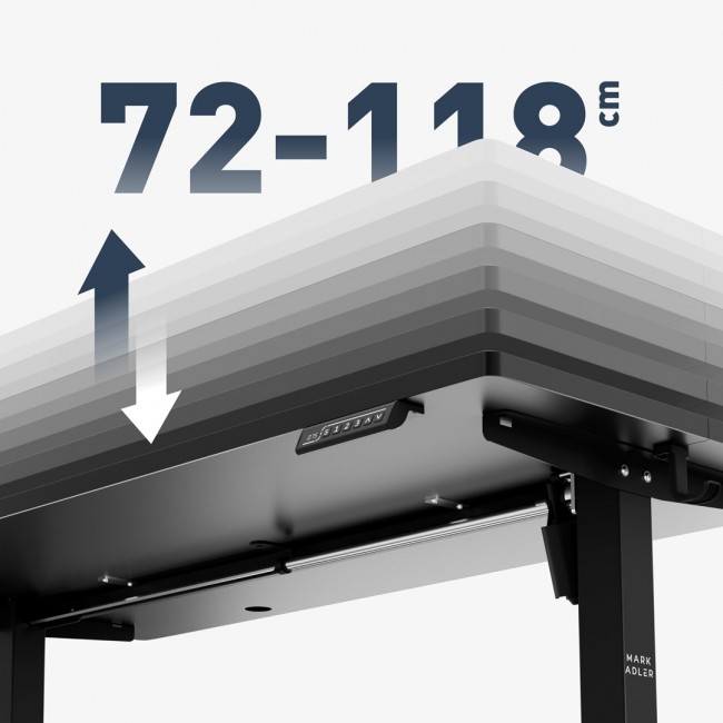 Electric desk Leader 7.3 Black