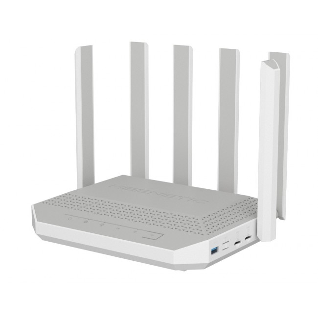 Keenetic Hero 5G (KN-4110) wireless router 2.5 Gigabit Ethernet Dual-band (2.4 GHz / 5 GHz) Grey, White