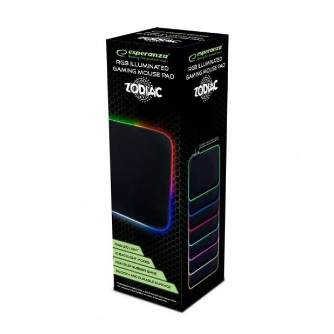 Esperanza EGP105 mouse pad Gaming mouse pad Black Esperanza EGP105 mouse pad Gaming mouse pad Black