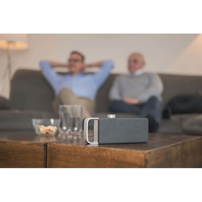 FALLER OSKAR Mono portable speaker Black, Silver 4 W