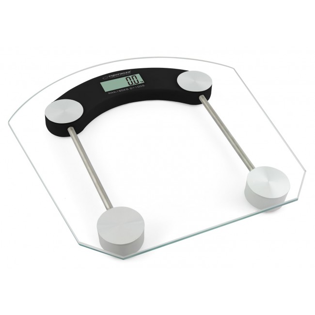 Esperanza EBS008K personal scale Electronic personal scale Rectangle Black