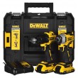 POWER TOOL COMBO KIT DEWALT DCK2062D2T (DCD709+DCF809) 18V 2X2.0AH