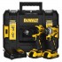 POWER TOOL COMBO KIT DEWALT DCK2062D2T (DCD709+DCF809) 18V 2X2.0AH