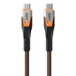 Urban Armor Gear 9B4415114097 USB cable USB 3.2 Gen 2x2 0.75 m USB C Black, Orange