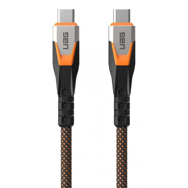 Urban Armor Gear 9B4415114097 USB cable USB 3.2 Gen 2x2 0.75 m USB C Black, Orange