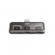 USB-C PD Hub & MicroSD Reader Gray USB-C PD Hub & MicroSD Reader Gray