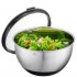 GEFU MUOVO Round Bowl 4.5 L Black, Stainless steel 1 pc(s)