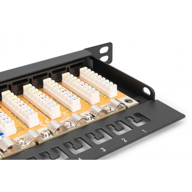 Digitus CAT 6, Class E High Density Patch Panel, unshielded