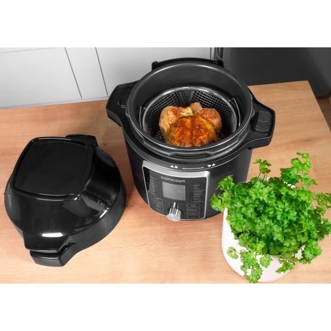 Concept Cookery CK8000 Multicooker with Air Fryer function 1500 W Black
