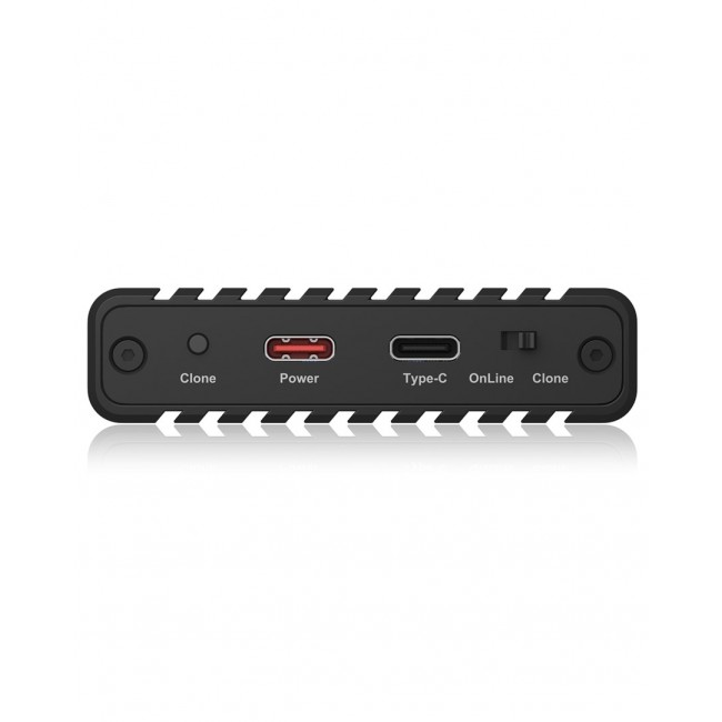 ICY BOX IB-2817MCL-C31 SSD enclosure Black M.2 USB powered