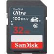 SanDisk Ultra 32GB SDHC Mem Card 100MB/s memory card UHS-I Class 10 SanDisk Ultra 32GB SDHC Mem Card 100MB/s memory card UHS-I Class 10
