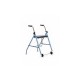 Two-wheel rehabilitation support - walker Blue black