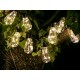 Solar garden garland TRACER 100 LED 10 bulbs