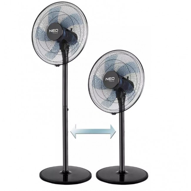 Floor fan 50W Neo Tools diameter 40 cm, 3 speeds with oscillation