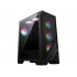 MSI MAG FORGE 120A AIRFLOW computer case Midi Tower Black, Transparent