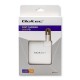 Qoltec 96W FAST Wall Charger | 5-20V | 3- 4.7A | USB C PD | Laptop | Smartphone | White