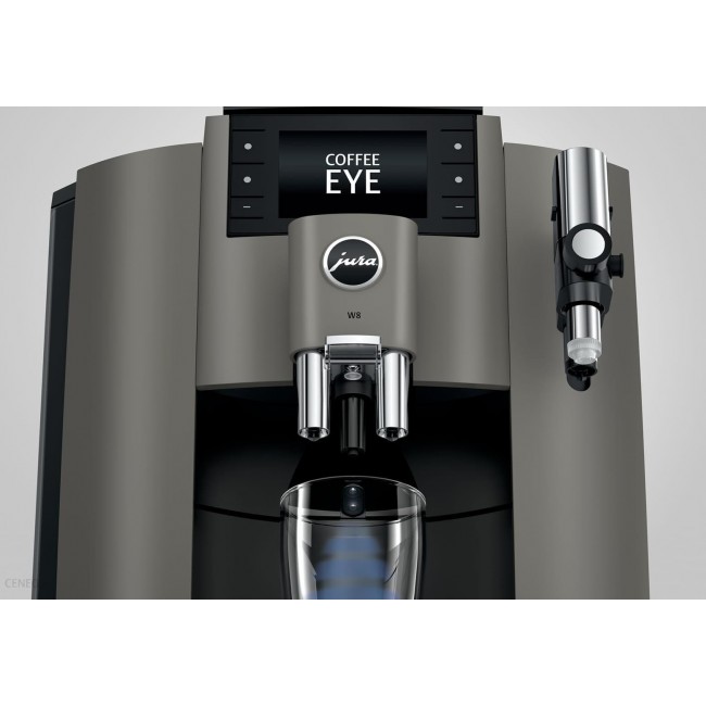 Jura W8 Dark Inox (EA) coffee machine black Jura W8 Dark Inox (EA) coffee machine black