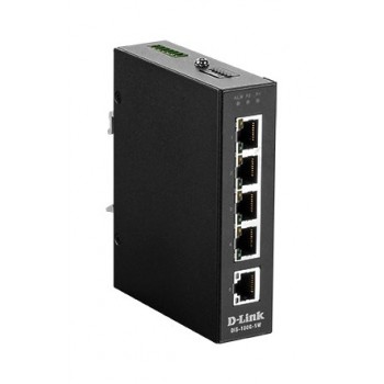 D-Link DIS 100G 5W Unmanaged L2 Gigabit Ethernet (10/100/1000) Black