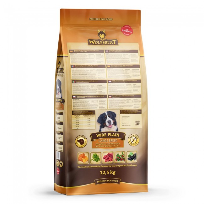 Wolfsblut WB4784967 12.5 kg Adult Horse, Sweet Potato