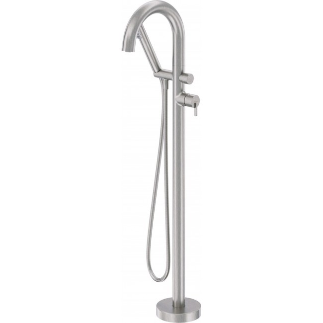Freestanding bath mixer with shower set Freestanding bath mixer with shower set