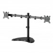 Gembird MS-D2ST-02 Monitor desk stand (rotate, tilt, swivel), 13 -32 , black