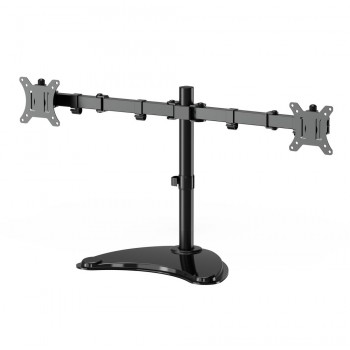 Gembird MS-D2ST-02 Monitor desk stand (rotate, tilt, swivel), 13 -32 , black