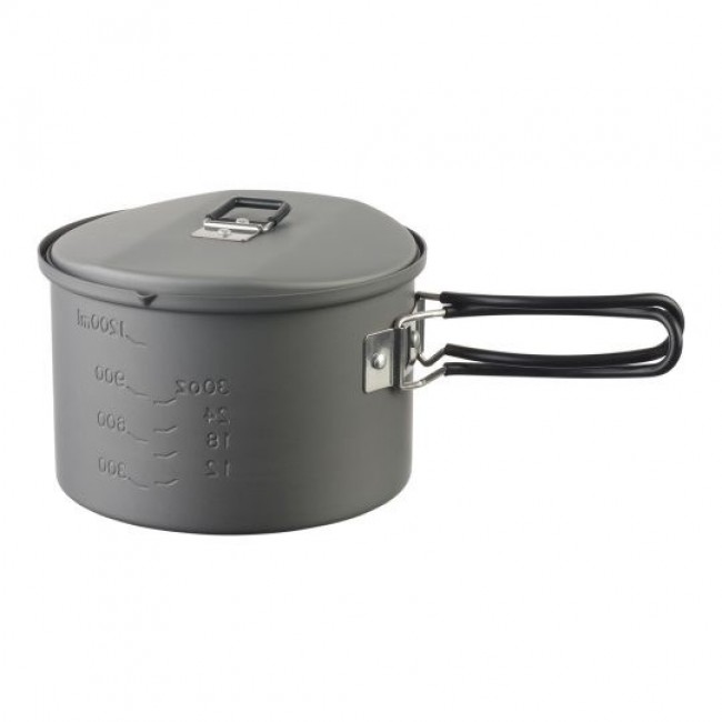 ESBIT PT1600HA camping cookware Pot 1.6 L Aluminium, Black ESBIT PT1600HA camping cookware Pot 1.6 L Aluminium, Black
