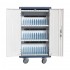 Techly I-CABINET-30DUTY portable device management cart/cabinet White, Blue