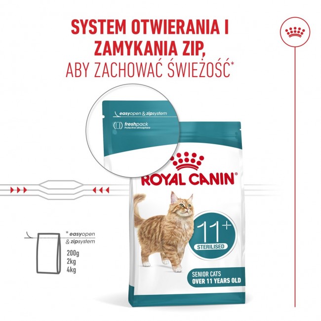 ROYAL CANIN Ageing 11+ Sterilised - dry cat food - 4kg