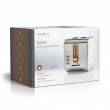 Toaster Nedis KABT510EWT