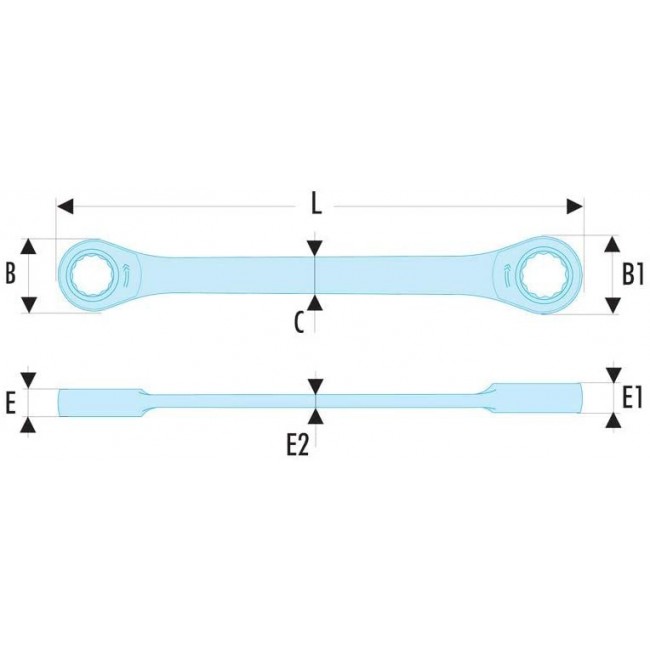 Facom 64.3/8X7/16 1 pc(s) Facom 64.3/8X7/16 1 pc(s)