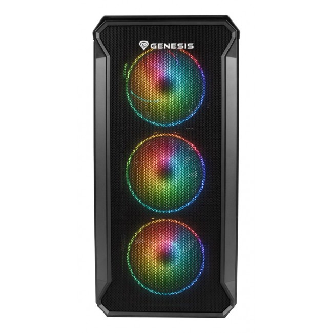 GENESIS Irid 503 ARGB Micro Tower Black, Transparent GENESIS Irid 503 ARGB Micro Tower Black, Transparent