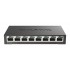 D-Link DGS-108 Unmanaged L2 Gigabit Ethernet (10/100/1000) Black