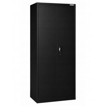 Iron Mate Mars Metallschrank f r die Garage, RAL9005, 185 x 90 x 45 cm, schwarz