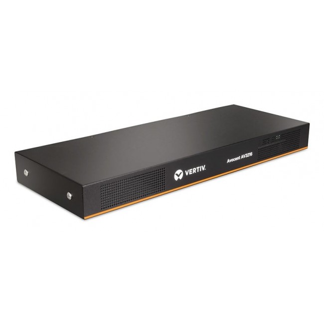 Vertiv Avocent AV 3216 KVM switch Rack mounting Black