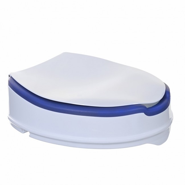 Toilet seat with lid, 10 cm, SoftRelief NT500AM