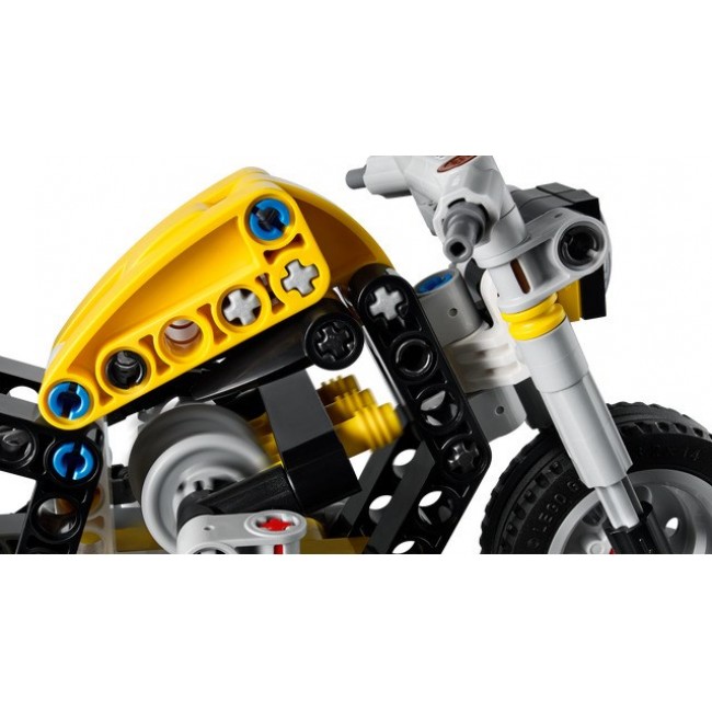 LEGO TECHNIC 42225 Yellow Motorcycle
