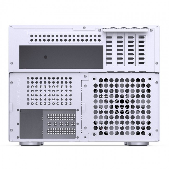 Jonsbo N4 WHITE computer case Micro Tower
