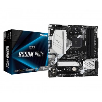 Asrock B550M Pro4 Socket AM4 micro ATX AMD B550