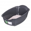 DIAMENTIQ BAYA light grey/dark grey - cat litter box - 55,5 x 40 x 38,7 cm
